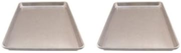 New Heavy Weight Aluminum Half Size Sheet Pans 18" x 13" x 1"(Set of 2)