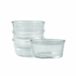 Duralex 4-Ounce Glass Ramekin, Set of 4
