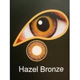Coloured Contact Lenses with Free Solution and Case - Hazel Bronze (3 Months)