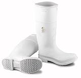 Onguard 81012 Sz 8 White PVC Boot 16" Steel Toe Pair