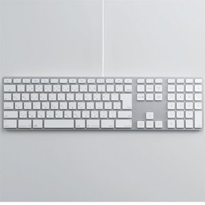 エレコム キーボードカバー デスクトップタイプ/APPLE対応 PKB-MAC7