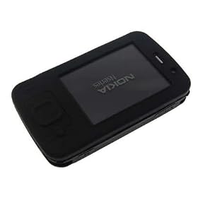 Nokia N96 Black Silicone Mobile Phone Case Cover