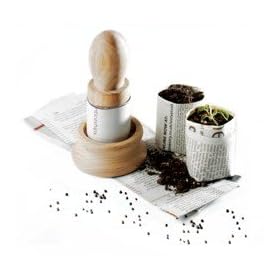 PAPER POTTER - MAKE YOUR OWN POTS FROM NEWSPAPER