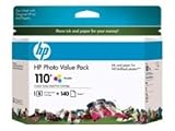 HP 110 Series Glossy Photo Paper and Ink Pack