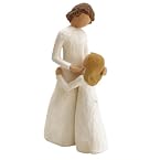 Mother and Daughter Figurine