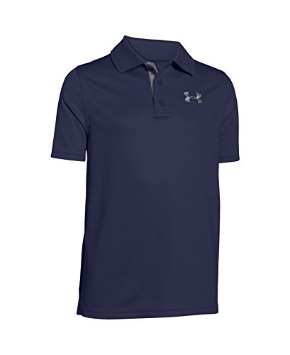 Under Armour Boys' Match Play Polo, Blue Knight (470), Youth Medium