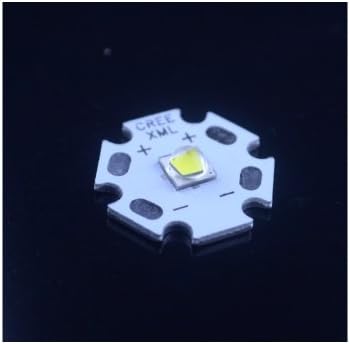 SpecialFire® Cree XM-L2 U3 T6 U2 10W 3A 1100 Lumens 6500K Cold White Cool White Light LED Emitter Chip SMD Flashlight With 20mm Heatsink Base