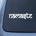 Namaste - Tibet Buddha - Car, Truck, Notebook, Vinyl Decal Sticker #2318 | Vinyl Color: White