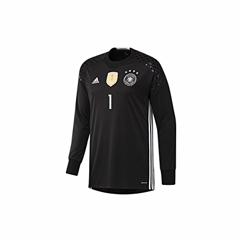 adidas Kinder Trikot DFB Goalkeeper Jersey Youth Neuer, black, 140, B74833