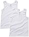 Carter's Girls 2-pack White Cotton Tee Set (2-3T, Tank)