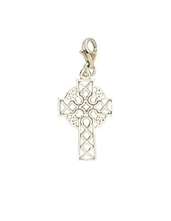 Rembrandt Charms Celtic Cross Charm with Lobster Clasp