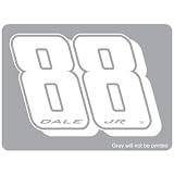 Dale Earnhardt Jr. BIG #88 Thermal 4 Diecut Decal