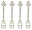 Decorative Stainless Steel Archor Mini Fork Set of Four