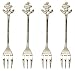 Decorative Stainless Steel Archor Mini Fork Set of Four