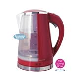 from Budgies Fancy Dress New Lloytron Red Cordless Kettle 1.7Ltr 2200W 360 Base
