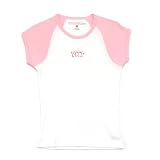 Antigua Pittsburg Girl's Pink Mini Star Short Sleeve Tee
