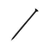 ハイロジック:黒色コーススレッド 4．5×75ミリ 入数1箱（約69本） 00024390 ×5セット