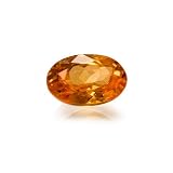 9x7mm Oval Spessartite Garnet Loose Gemstone