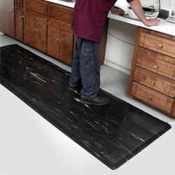 Mat Pro Step Marble Floor Mat, 18 “x 48″ x 1 / 2 “, Gray