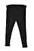 Simplicity Footless Solid Color Maternity Legging Thick Tights, Black