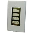 Gold StyleSwitch, 3 Unit Dimming