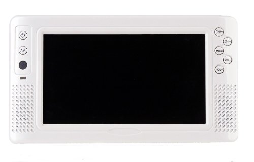 Pegasus ST09-W 9-Inch Digital TV with ATSC Tuner (White)