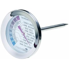 Master Class Meat Thermometer, Stainless Steel
