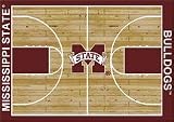Mississippi State Bulldogs 5 4 x 7 8 Home Court Area Rug