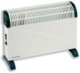 Micromark Convector Heater Electric 2kW White and Black