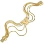 Versace V Line - Yellow Gold "V" Bracelet