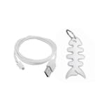 USB Cable for the Amazon Kindle 2 / DX with Power Hot Sync and Charge Capabilities (white)