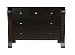 Kidz Decoeur Augusta 3 Drawer Change Chest, Espresso