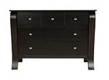 Kidz Decoeur Augusta 3 Drawer Change Chest, Espresso