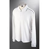 Callaway Golf DrySport Parameter Piped Long Sleeve Men's Polo Shirt - CX 16250 - White