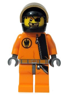 Gold Tooth (Helmet) - LEGO Agents Minifigure