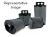 AEM 21-203DK 3 Inlet x 5 Element Dryflow Air Filter