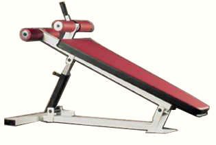 Quality Fitness by Maximus Adjustable Decline Bench Weight Bench