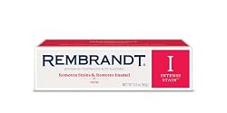 Rembrandt Toothpaste, Intense Stain, Mint Flavor, 3-Ounce Tubes (Pack of 3)
