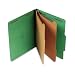 S J Paper S60401 S J Paper Expanding Classification Folder, Ltr, 6-Section, Emerald Green, 15/Box