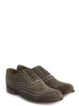 Grenson George Truffle Brown Suede Shoes