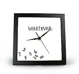 Product details for Whatever Wall Clock 10320