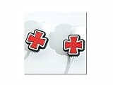Budclicks アップル純正イヤホン対応アクセサリー（アイアンクロス） IC01(BUDCLICKS)