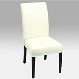Danbury Imports Parsons Chair with Eneida Cover, Unskirted, Set of 2