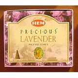 Precious Lavender - Case of 12 Boxes, 10 Cones Each - HEM Incense From India