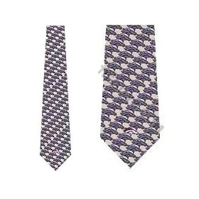 Denver Broncos Neckties Print Silk Licensed Ties - NFL Football Sports Merchandise