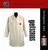 South Carolina Gamecocks Long Lab Coat from GelScrubs (Extended Sizes)