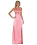 Formal Evening Gown. Halter Dress with Butterfly Cut Out Back for Prom, Party, Wedding by Sean Collection ( 50049)