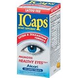 Icaps Lutein & Zeaxanthin Lactose Free Ocular Vitamin Eye Tablets - 120 Ea