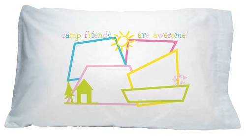 Camp Friends Are Awesome Autograph Pillowcase