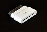 iTeck Dock Extender Converter 30-Pin Pass Through Adapter for iPhone 4, iPod & iPad 2 - Works with Dock Cables & Docks Without Removing Your Case